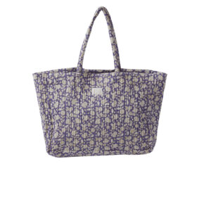 Shopper "Violine" – handgemaakt van katoen met bohemian blockprint