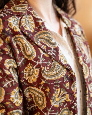 details boho blockprint jasje paisley