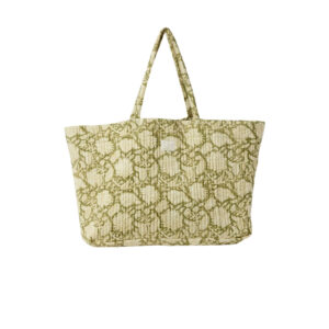 Boho shopper "Chandra" – handgemaakt van katoen met blockprint