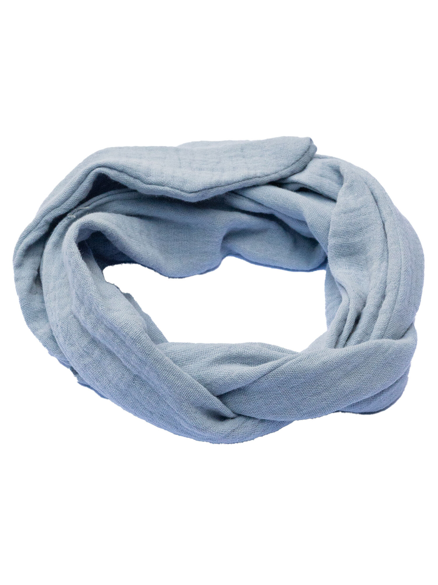 Boho haarband “Aarya” in babyblauw – zacht, luchtig en stijlvol