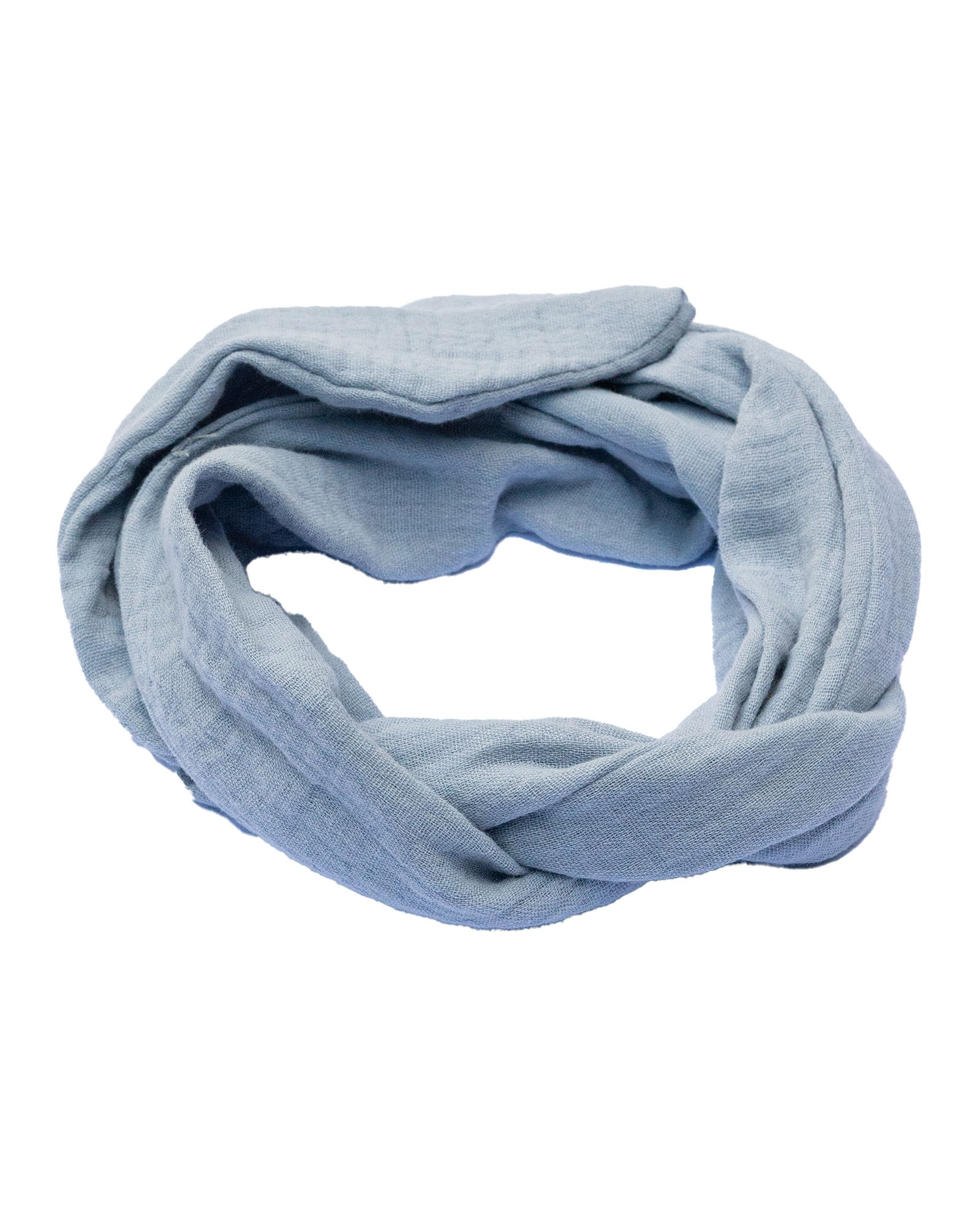 Boho haarband “Aarya” in babyblauw – zacht, luchtig en stijlvol