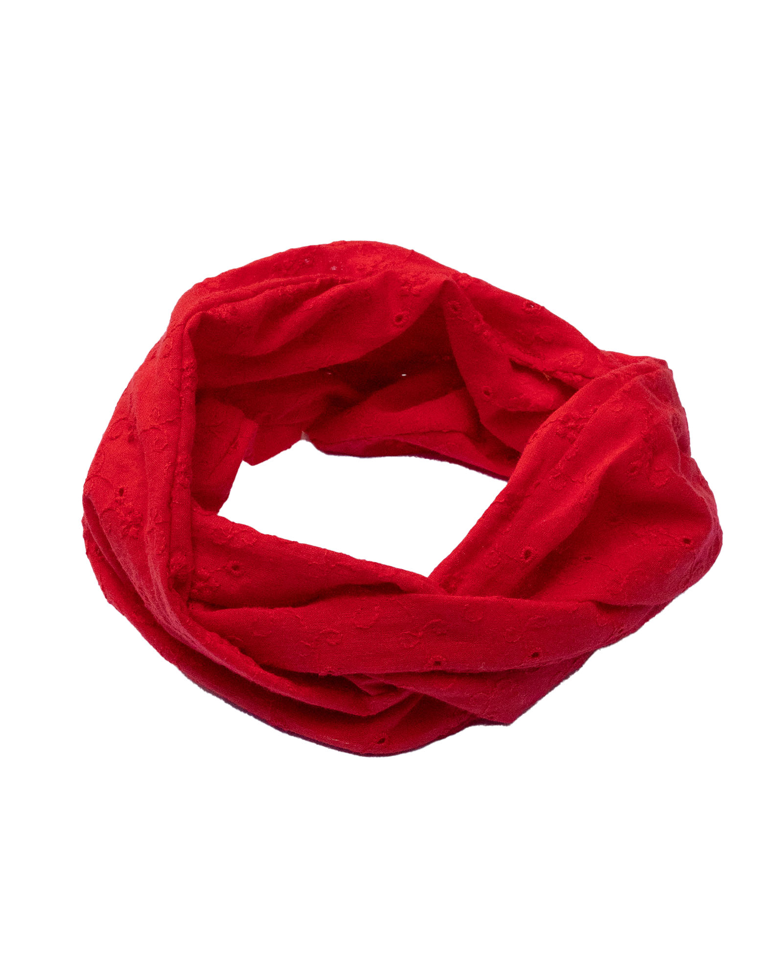 Boho haarband “Sevilla” – uniek rood met broderie & Spaanse flair