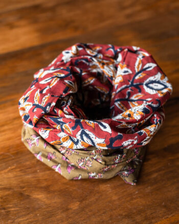 terracotta boho haarband sfeerfoto