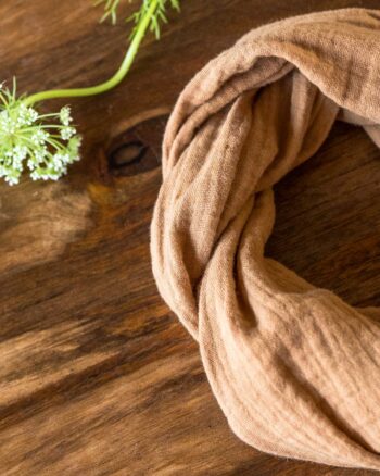 camel boho haarband